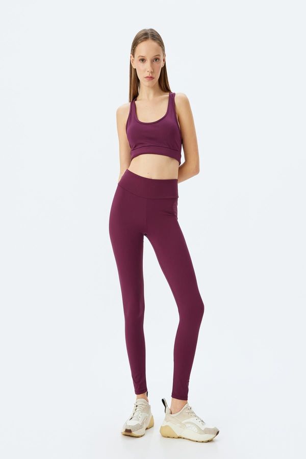Koton Koton Claret Red Women's Tights