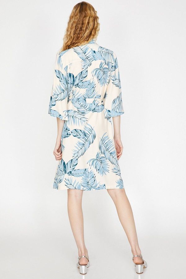 Koton Koton haljina - plava - omotač