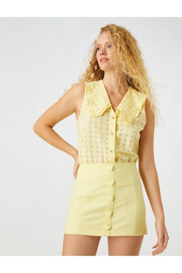 Koton Koton Heart Detailed Mini Skirt