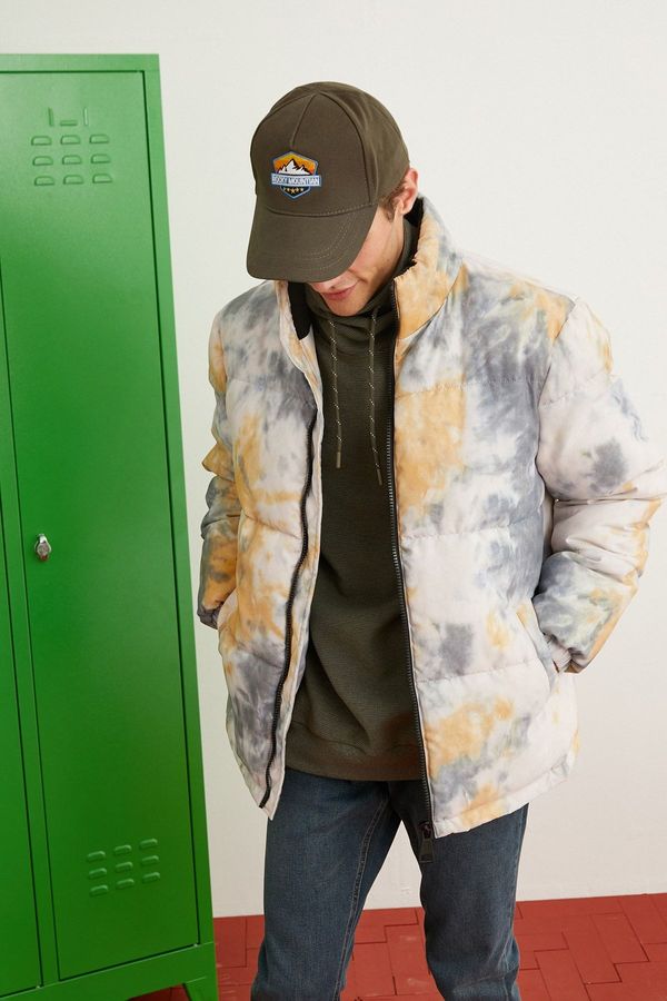 Koton Koton muška siva jakna s uzorkom