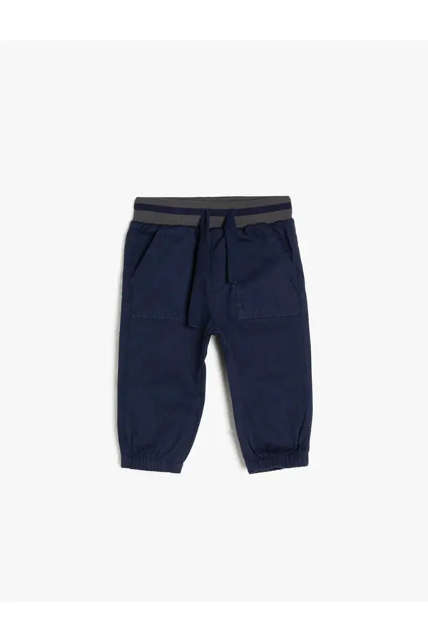 Koton Koton Navy Blue Baby Boy Pants