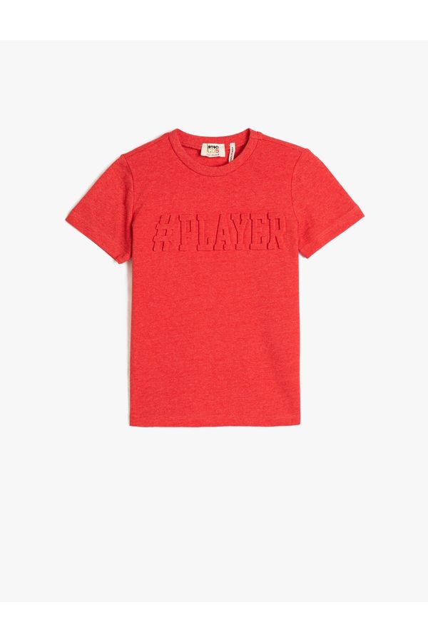 Koton Koton T-Shirt - Red - Regular fit