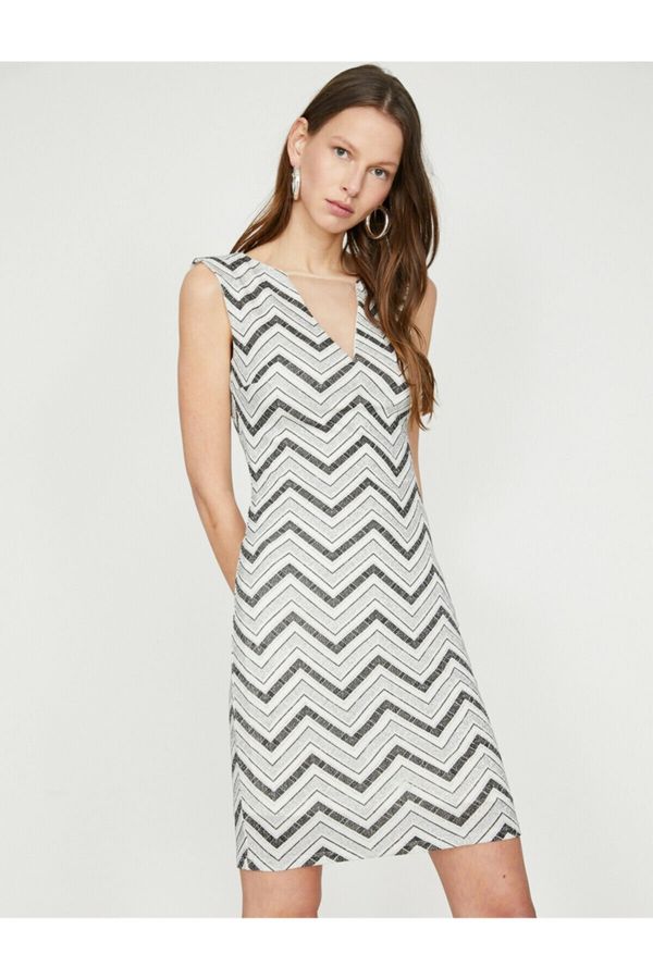 Koton Koton večernja i maturalna haljina - siva - Bodycon