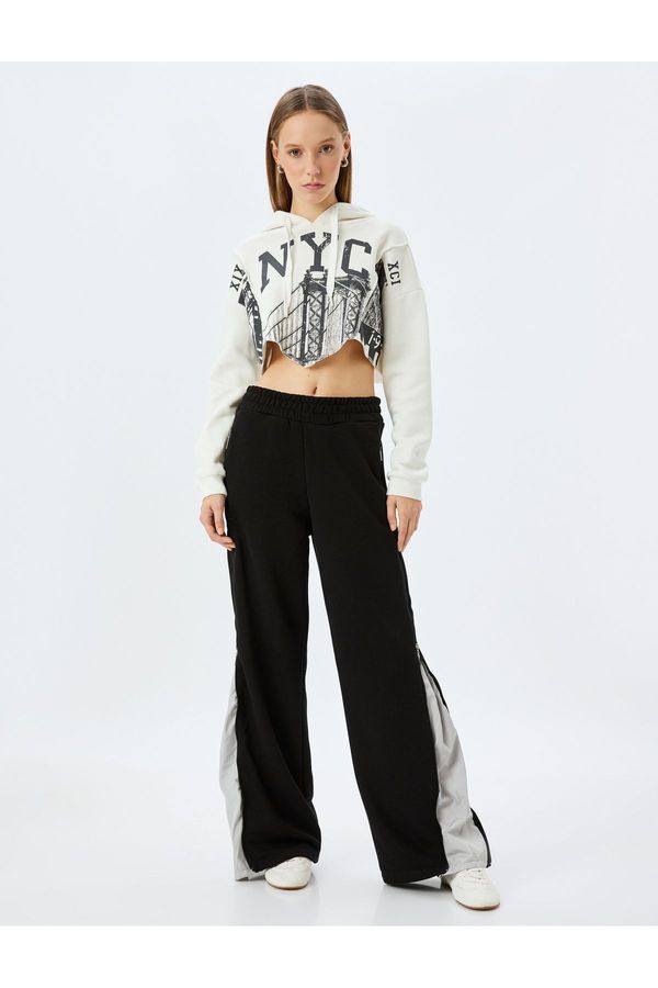 Koton Koton Wide Leg Sweatpants