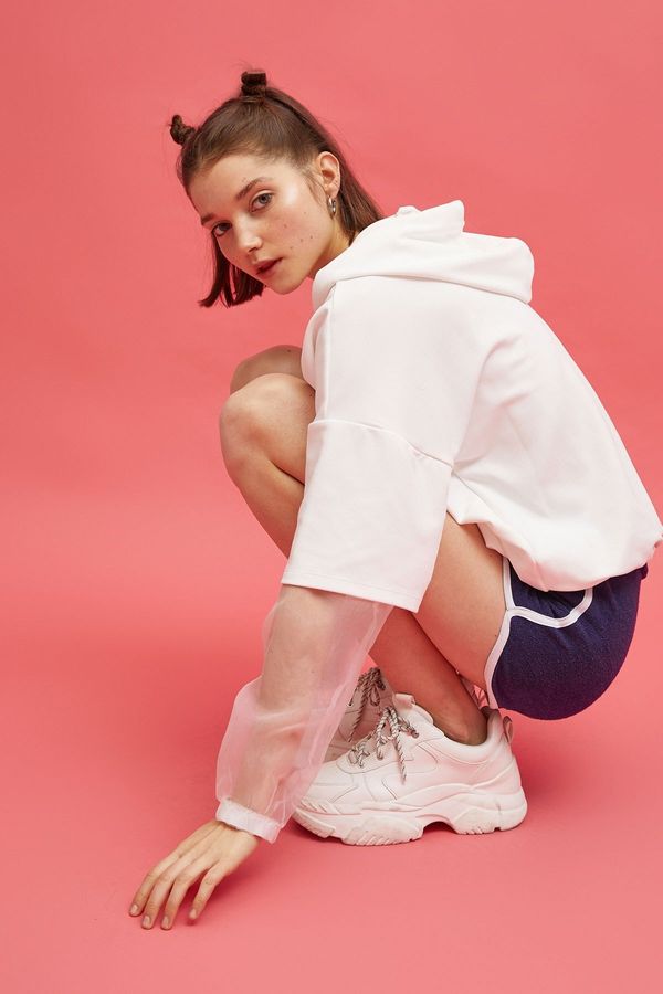 Koton Koton Women's Navy Blue Shorts