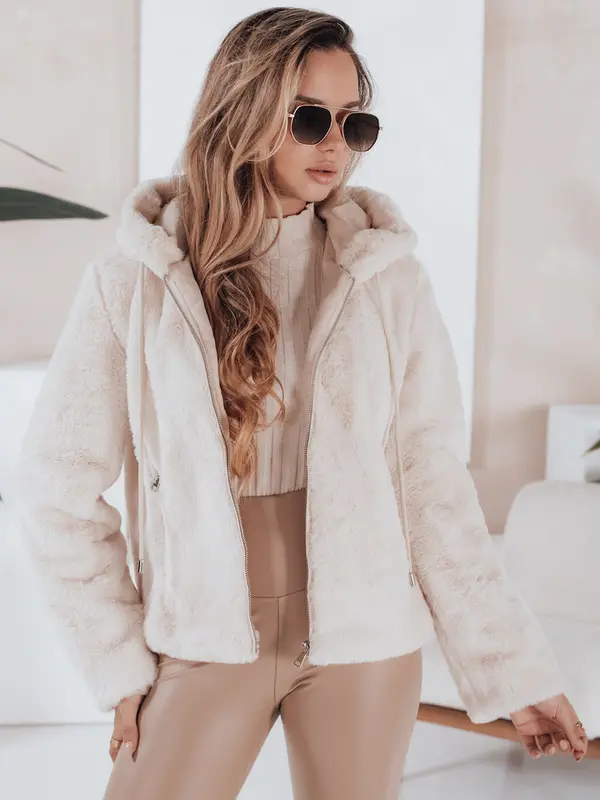 DStreet Kratki ženski krzneni kaput ELMIRIS