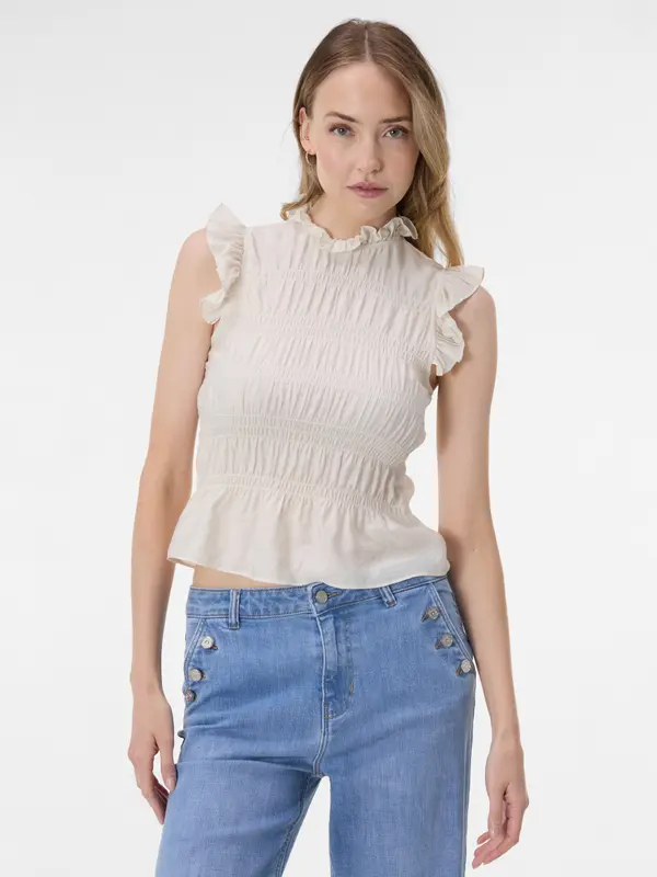 Orsay Krem bluza s ORSAY ovratnikom
