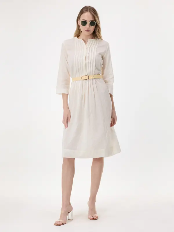 Orsay Krem midi haljina ORSAY