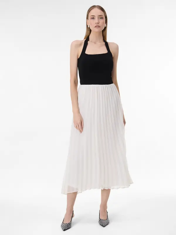 Orsay Krem midi suknja ORSAY
