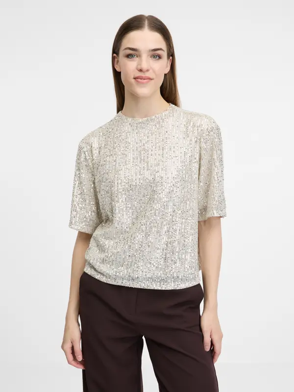 Orsay Krem ženska bluza ORSAY