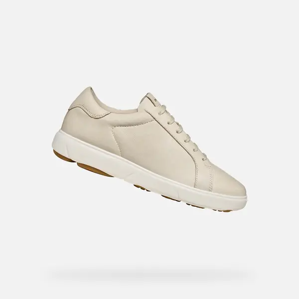 GEOX Krem ženske tenisice Geox Nebula 2.0 C