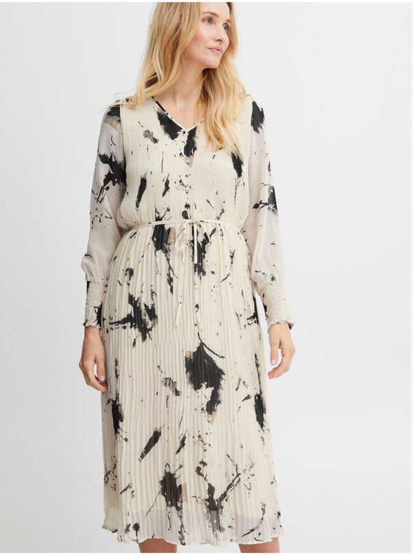 Fransa Kremasti ženski midisats s uzorkom Fransa - Žene