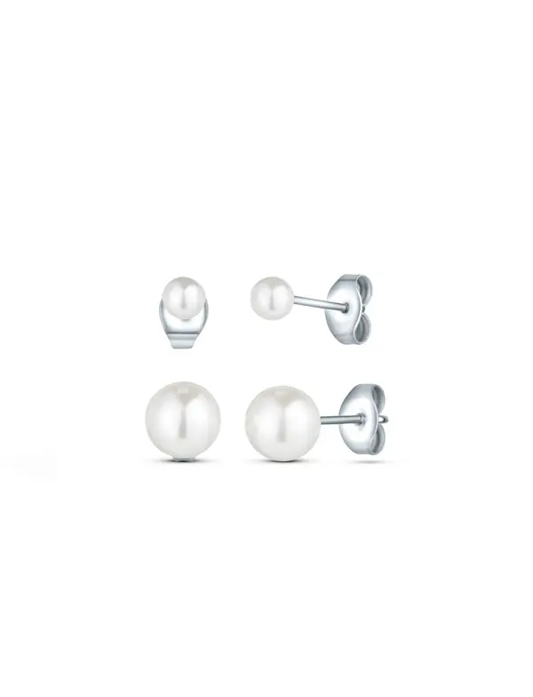 VUCH Kruwen Silver Earrings