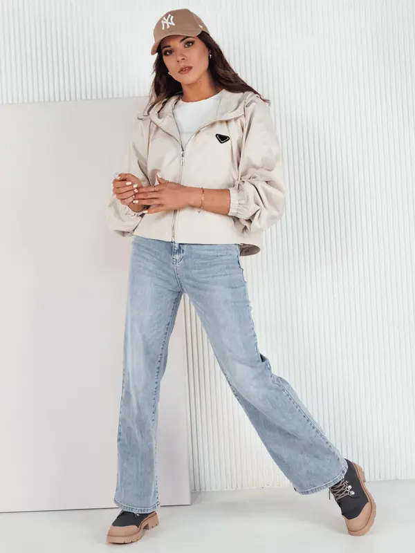 DStreet Kurtka damska oversize CATRAL kawowa Dstreet