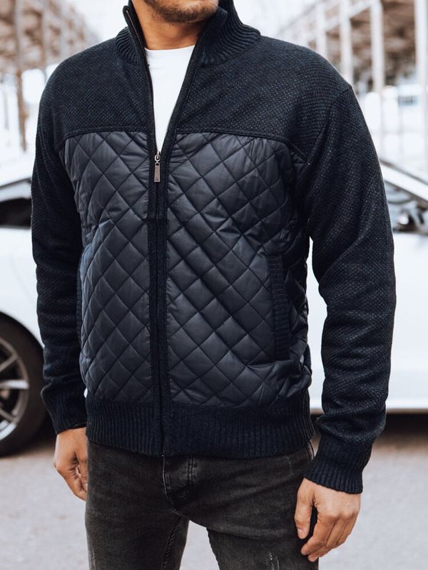 DStreet Kurtka męska pikowana granatowa Dstreet