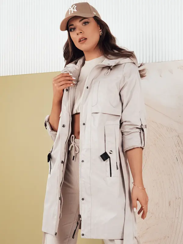 DStreet Kurtka parka damska NOLES szara Dstreet