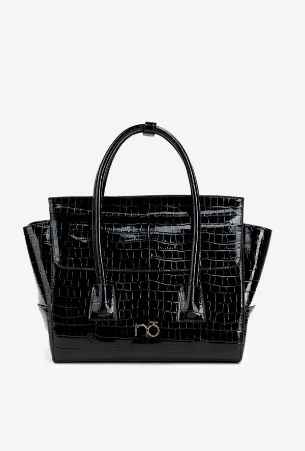 Nobo Lacquered handbag case with embossing NOBO