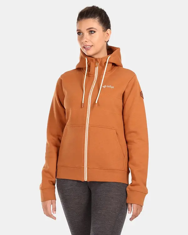 Kilpi Ladie ́s cotton sweatshirt Kilpi RAJANA-W Brown