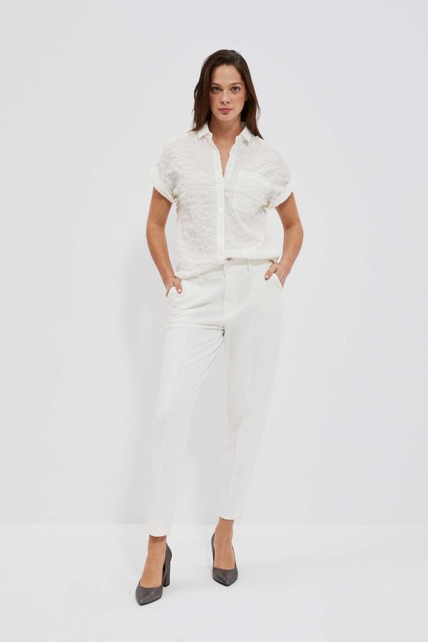 Moodo LADIES SHIRT L-KO-4022 WHITE