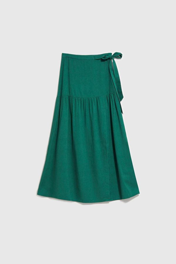 Moodo LADY'S SKIRT L-SC-4022 PALM LEAF