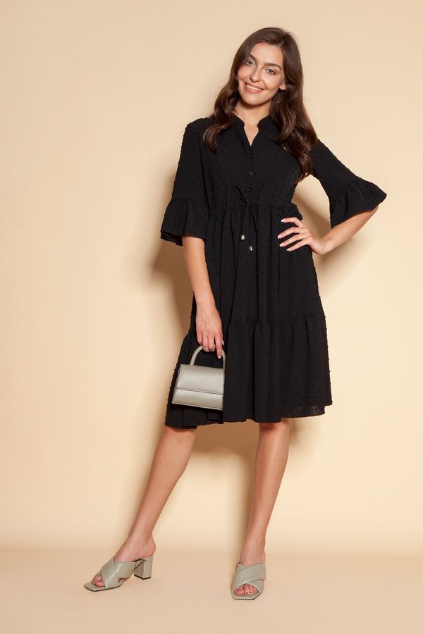 Lanti Lanti Woman's 3/4 Sleeve Dress Suk197