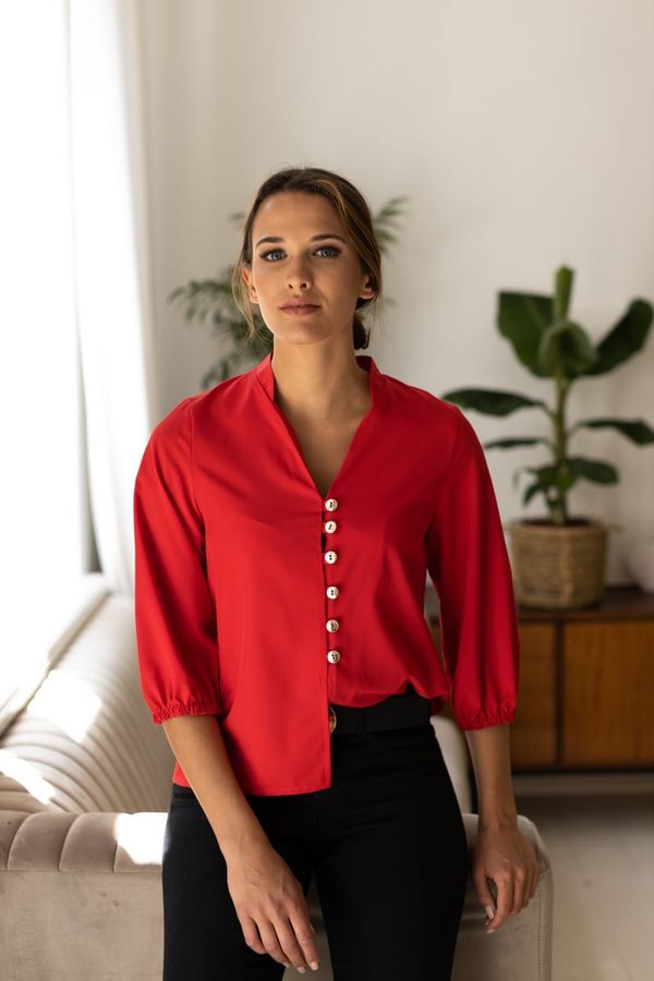 Last Past Now Last Past Now Woman's Blouse LP275