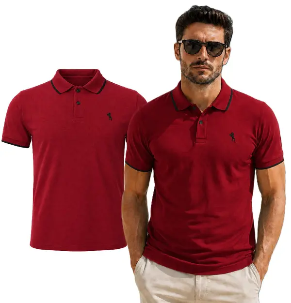 Lion Lav - Muška polo majica Iid10135 crvena