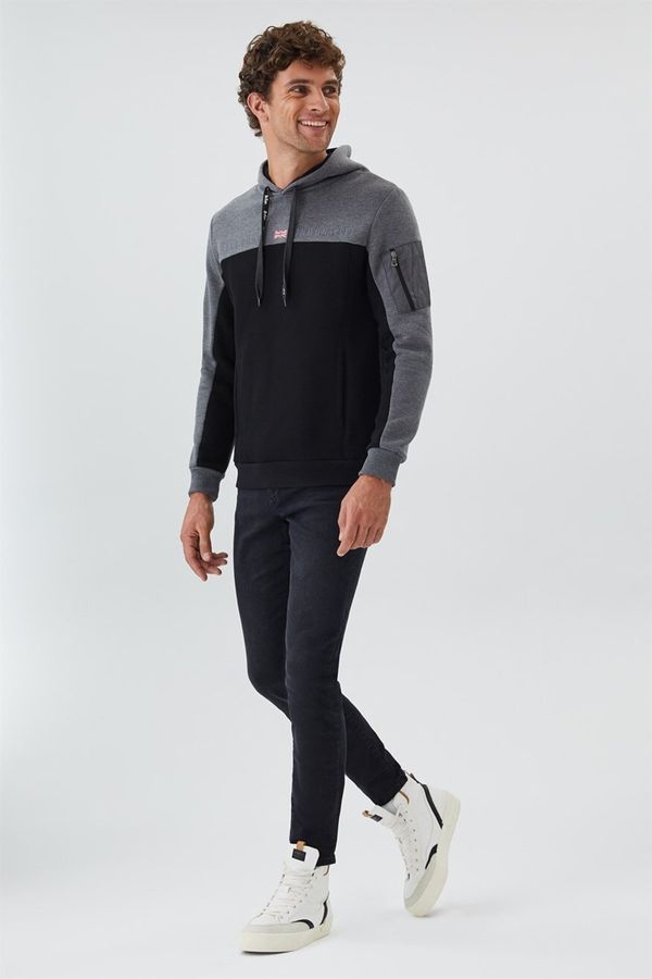 Lee Cooper Lee Cooper Jaden Men's Hooded Sweatshirt Black