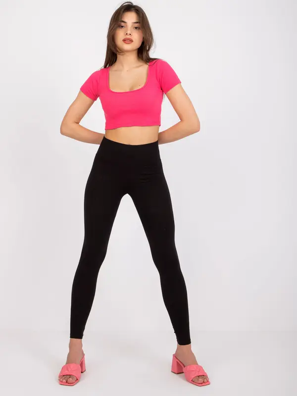 RUE PARIS Leggings-LA-LG-T-13.66-black