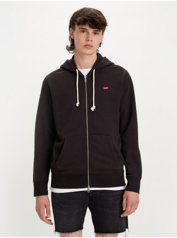 Levi's® Levi's Black men's sweatshirt Levi's® New Original Zip Up Meteorite - Men's