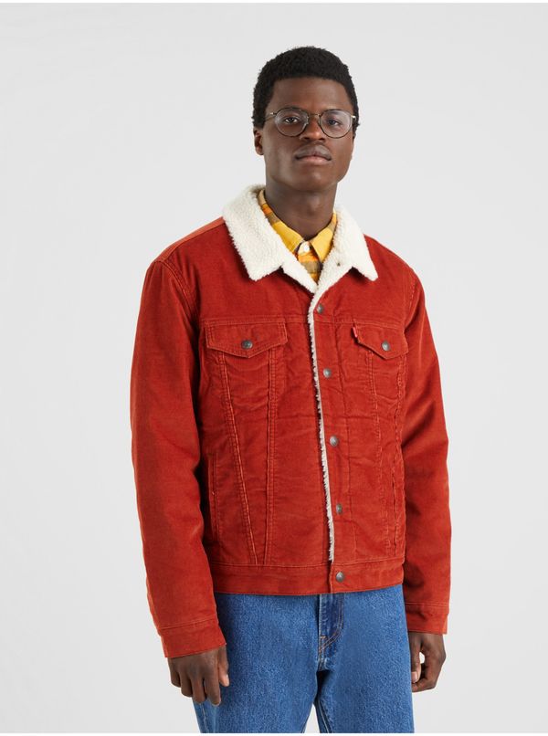 Levi's® Levi's Brick Men's Corduroy Jacket with Fur Levi's® Sherpa Trucker - Men's