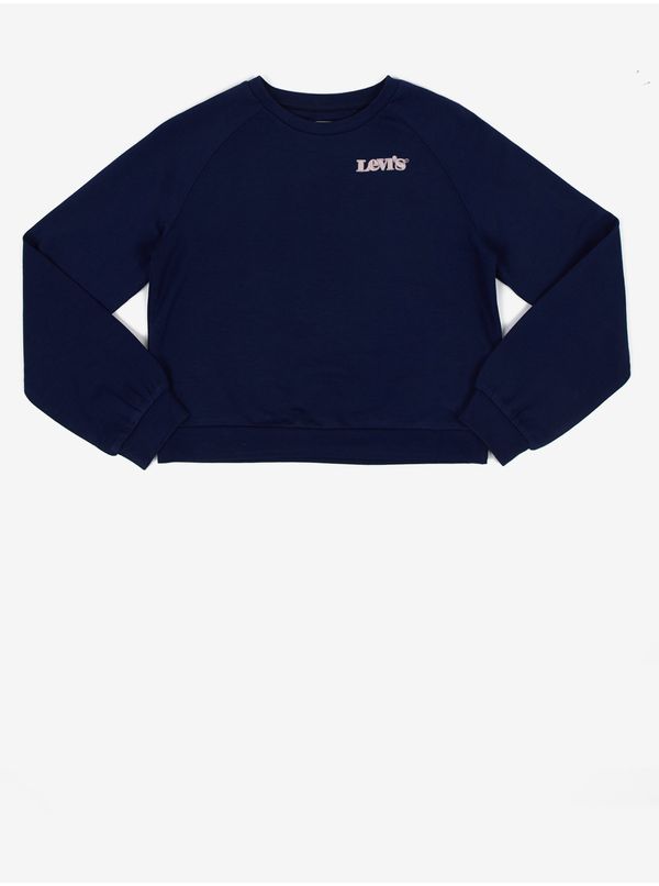 Levi's® Levi's Dark Blue Girly Sweatshirt Levi's® - Girls