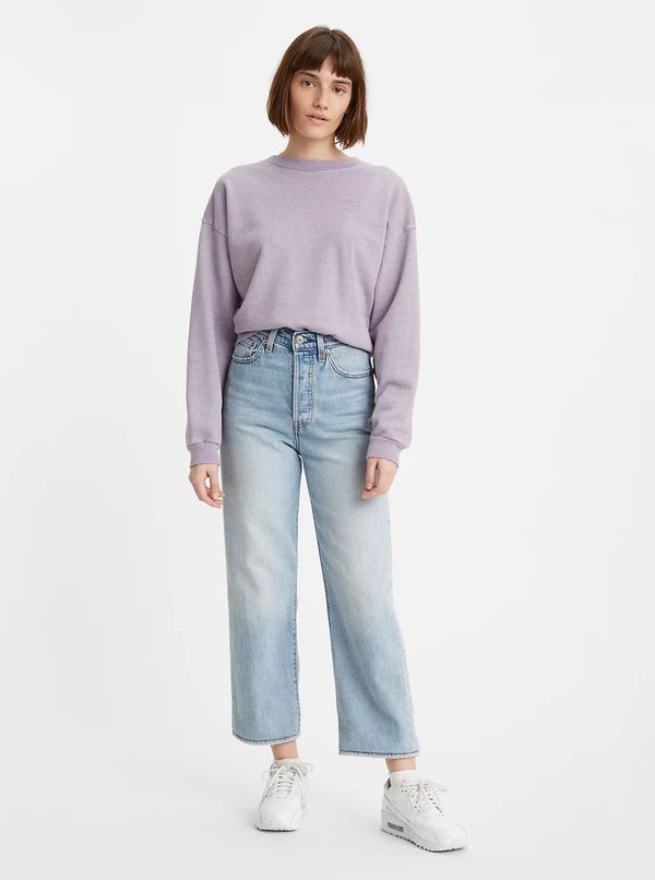 Levi's® Levi's Light blue women's straight fit jeans Levi's® Ribcage - Women's