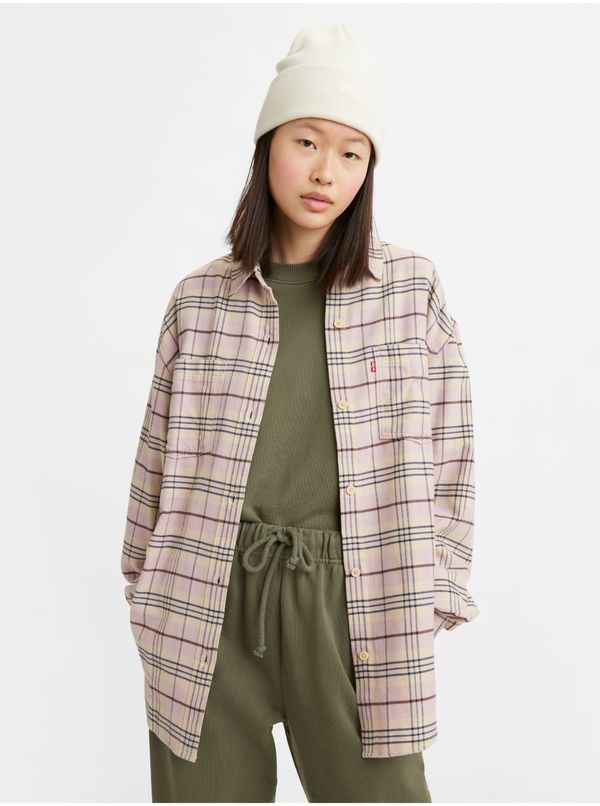 Levi's® Levi's Light Pink Women's Plaid Shirt Levi's® Remi Utility - Women