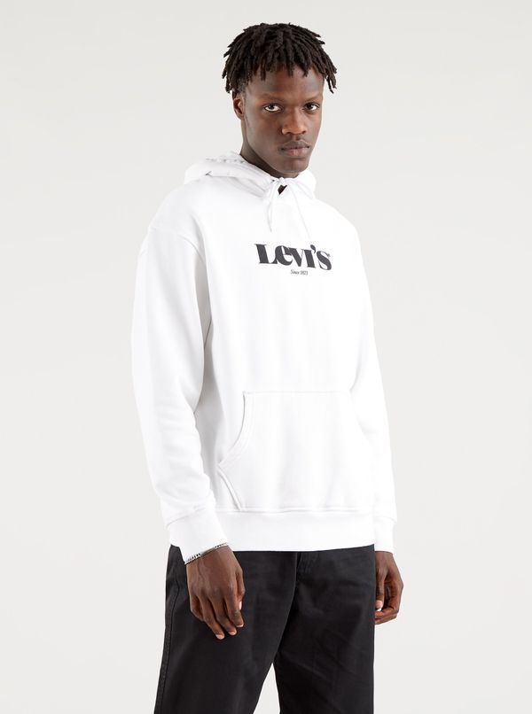 Levi's® Levi's White Men's Levi's® Hoodie - Men's