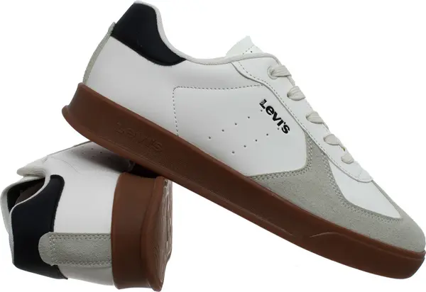 Levi's Levi's ženske tenisice Gabhan Offwhite Black