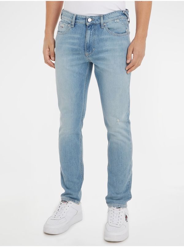 Tommy Hilfiger Light blue men's straight fit jeans Tommy Jeans - Men