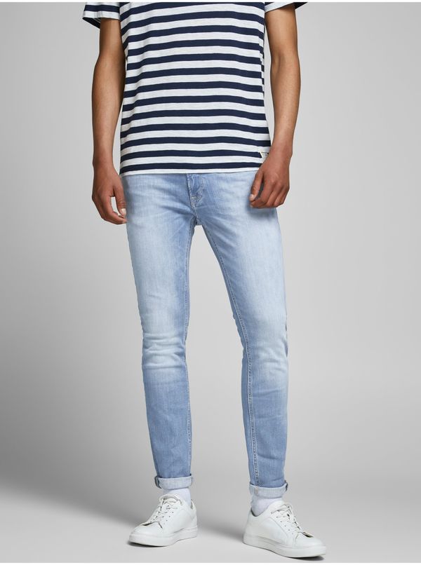 Jack & Jones Light Blue Skinny Fit Jeans Jack & Jones Liam - Men