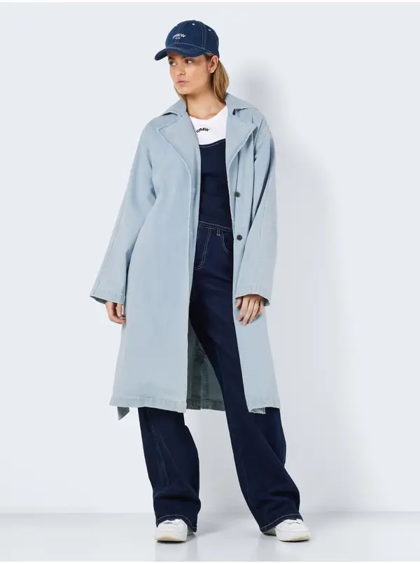 Noisy May Light blue women's light denim coat Noisy May Lili - Women's