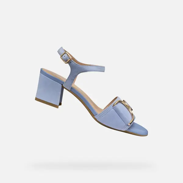 GEOX Light blue women's sandals Geox Neeraklia 50 - Women's