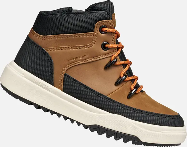 GEOX Light Brown Boys' Ankle Boots Geox Bunshee ABX - Boys