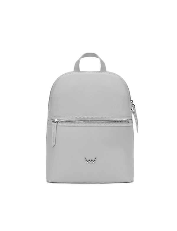 VUCH Light gray women's backpack VUCH Heroy