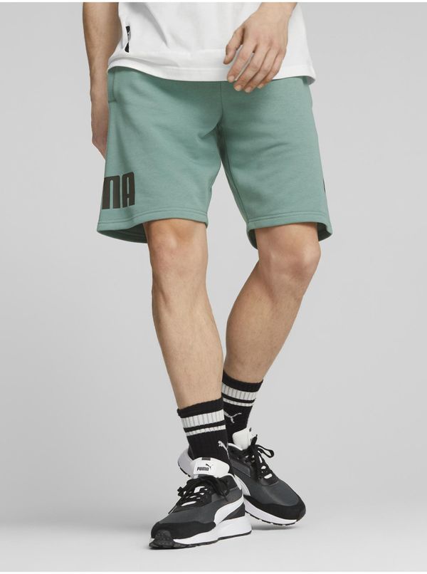 Puma Light green men's sweat shorts Puma Power - Men's