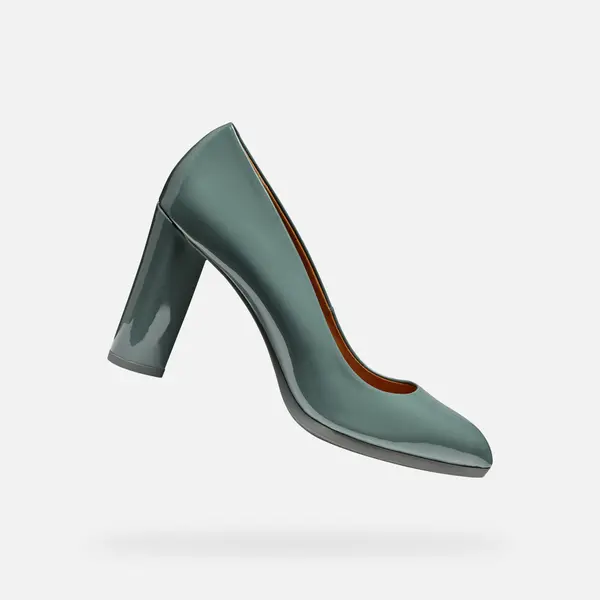 GEOX Light green women's pumps Geox Walk Pleasure 90 - Women's