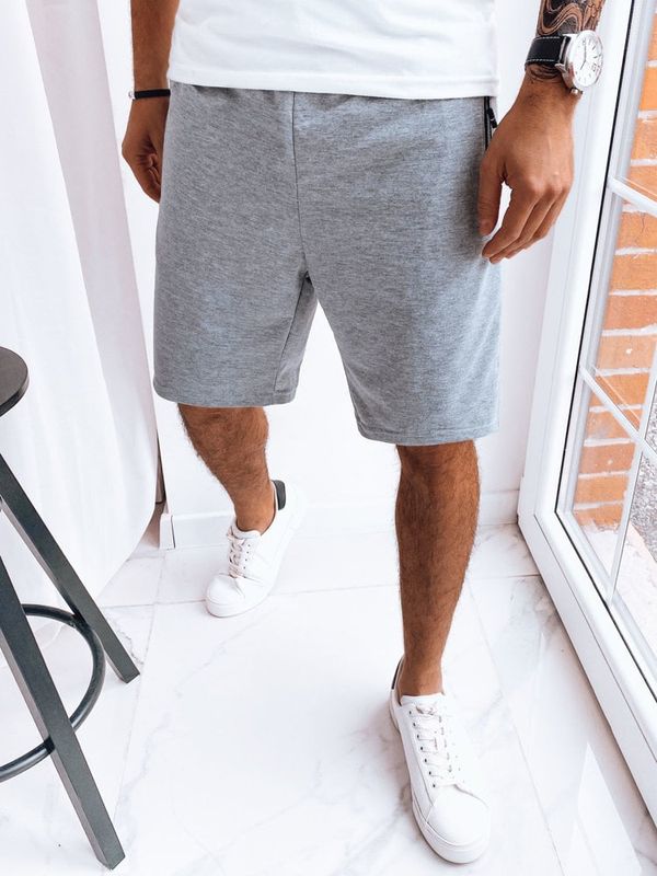DStreet Light Grey Men's Dstreet Tracksuit Shorts