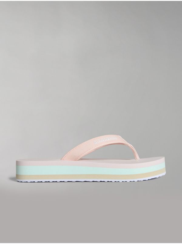 Napapijri Light pink women flip-flops NAPAPIJRI - Women