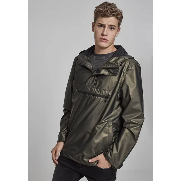 Urban Classics Light Pull Over Jacket Olive