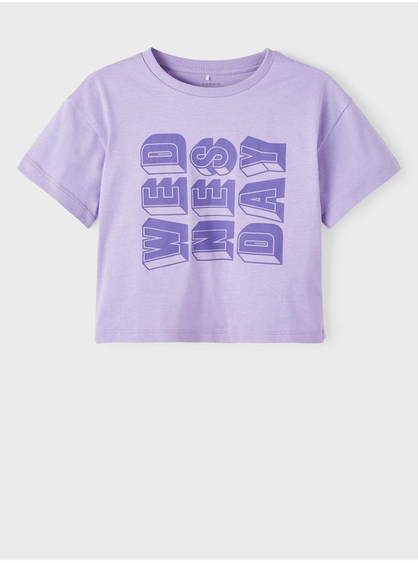 name it Light purple girls' T-shirt name it Balone - Girls