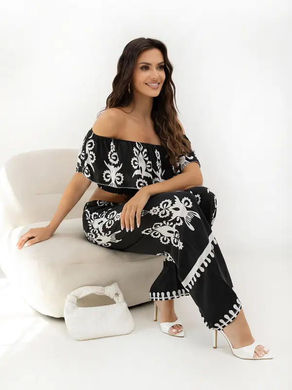 Italy Moda Ljetni set s printom