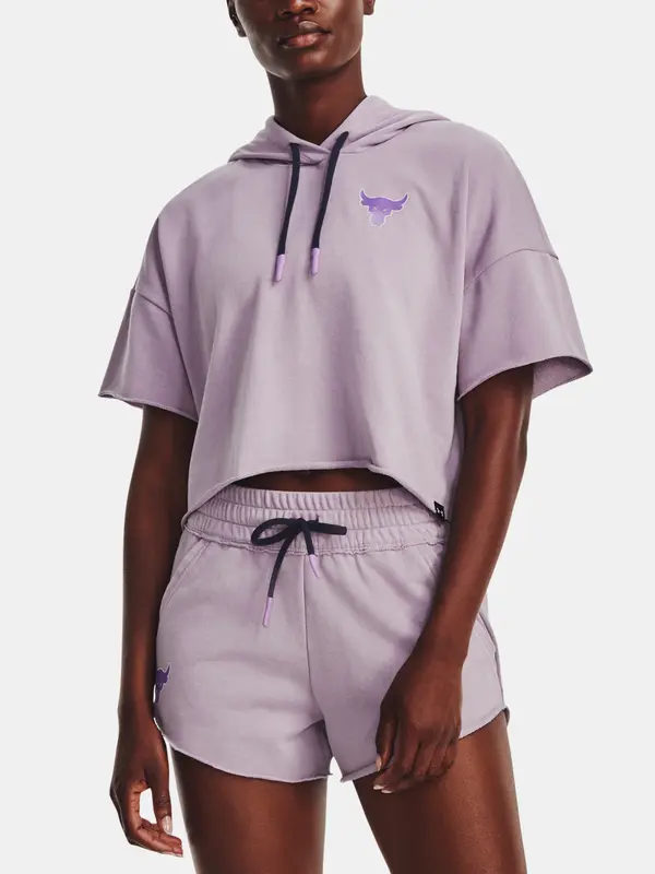 Under Armour Ljubičasta majica s kapuljačom Under Armour Pjt Rck SS Terry